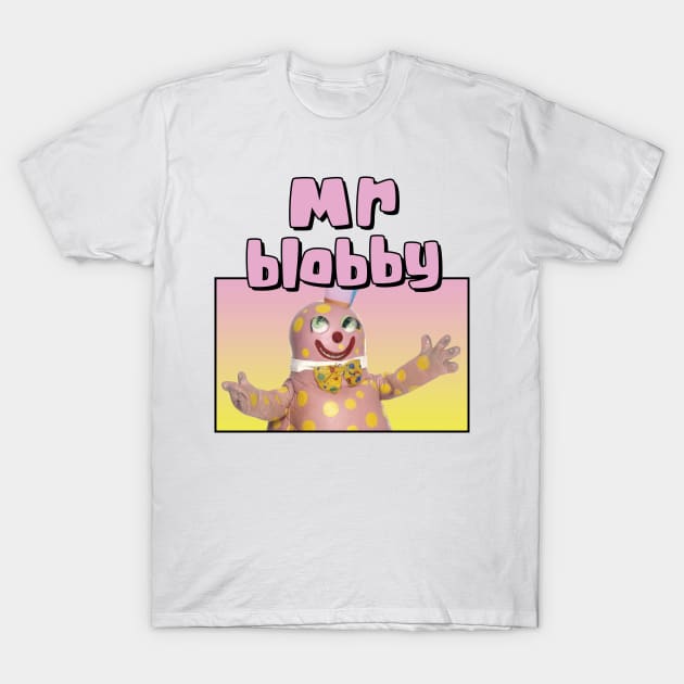 Mr Blobby T-Shirt by Oswaldland